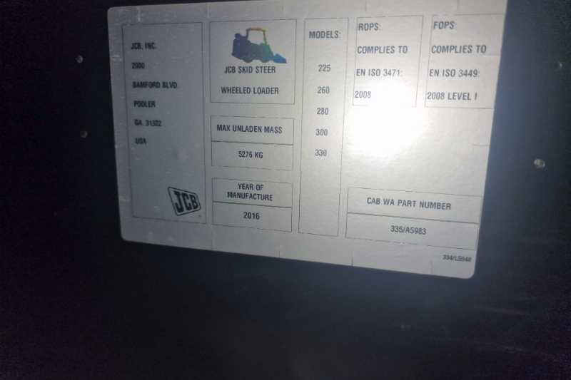 OmecoHub - Immagine JCB 260HF